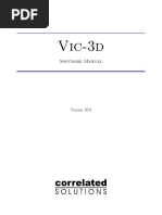 Vic-3D10 Manual