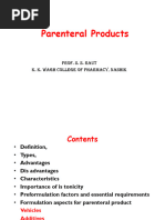 TY - IP I - Parenteral Products A