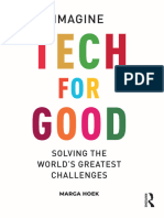 Tech For Good - Imagine Solving The World's Greatest Challenges