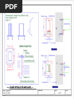 3 Plano Detalle de Anclajes