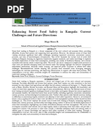 Enhancing Street Food Safety in Kampala: Current Challenges and Future Directions (WWW - Kiu.ac - Ug)