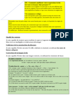 Méthodologie Expression Ecrrite