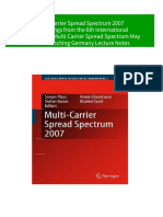 Multi Carrier Spread Spectrum 2007 Proceedings from the 6th International Workshop on Multi Carrier Spread Spectrum May 2007 Herrsching Germany Lecture Notes Electrical Engineering 1st Edition Simon Plass 2024 scribd download