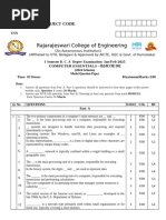 Model Question Paper - Computer Essentials