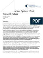 India's Statistical System Past, Present, Future Carnegie Endowment