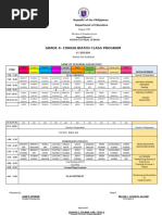 Consolidated Class Program-Grade 4