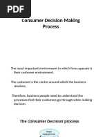 CB 2 Consumer Decision Making Process