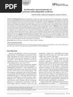 Scoliometer Measurements of Patients With Idiopathic Scoliosis