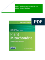 (FREE PDF Sample) Plant Mitochondria Methods and Protocols 1st Edition James Whelan Ebooks