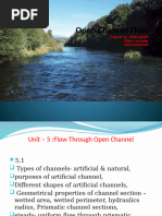 Open Channel Flow Class Note