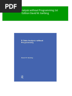 (FREE PDF Sample) R Data Analysis Without Programming 1st Edition David W. Gerbing Ebooks