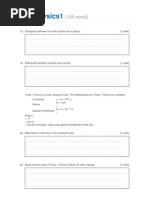 Astrophysics 1