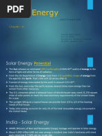 Solar Energy: Chapter - 01