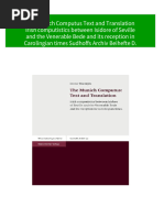 The Munich Computus Text and Translation Irish Computistics Between Isidore of Seville and The Venerable Bede and Its Reception in Carolingian Times Sudhoffs Archiv Beihefte D. Warntjes Download PDF