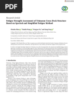 Zhen Et Al. - 2019 - Fatigue Strength Assessment of Trimaran Cross-Deck