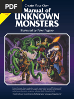 Peter Pagano Graphics - Create Your Own Manual of Unknown Monsters