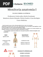 Planos e Termos ANATÔMICOS