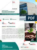 Green Managment Brochure