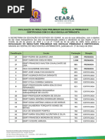 Resultado Preliminar Selo 2024