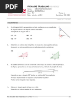 01 - FT - 01 - 11A - Revisões Matemática A