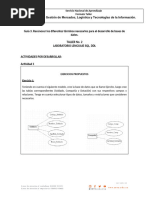 Evidencia Laboratorio Lenguaje SQL DDL