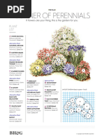 BHG Corner Perennials Garden Plan