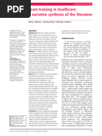 Team-Training in Healthcare - A Narrative Synthesis of The Literature