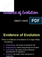 Concept+3+Notes+ +Evidence+of+Evolution