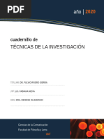 Dossier de Técnicas de Investigación