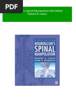 Bourdillon S Spinal Manipulation 6th Edition Edward R. Isaacs Download PDF