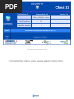 8b46c Class 11 Science Olympiad Sample Paper