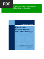 Instant Download Electronic Components and Technology 3rd Edition Stephen Sangwine PDF All Chapter