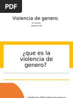 Violencia de Genero