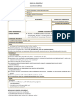 Sesion de Aprendizaje Las Estaciones Del Año