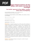 El Enfoque Integral Holónico de Ken Wilber