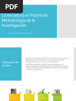 CLASE 8 - Unidad 5 - Procesamiento de Datos