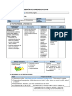 SESIÓN DE APRENDIZAJE Ncyt