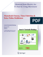 Selective Zinc Removal From Electric Arc Furnace (EAF) Dust by Using Microwave Heating