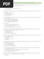 Test Oads Tema 2 Estructura Del Sistema Sanitario Español