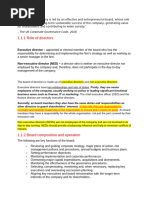 Chapter 7-The Board of Directors, Committees and Remuneration