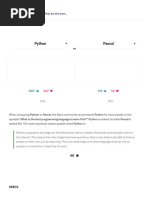 Python Vs Pascal Detailed Comparison-Pascal