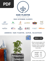 Hari Planter Catalogue 2024