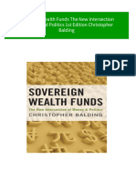 Ebooks File Sovereign Wealth Funds The New Intersection of Money and Politics 1st Edition Christopher Balding All Chapters