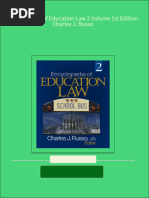 Encyclopedia of Education Law 2 Volume 1st Edition Charles J. Russo 2024 Scribd Download