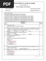 1274506-Class 12 CS - A1 - 2023-24 - Answers