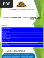 Bike Turning Indicator Device Project