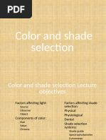 3 - Shade Selection