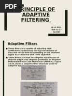 Adaptive Filtering