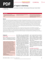 An Evaluation of Sepsis in Dentistry