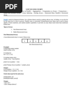 Unit Iii Using Numpy